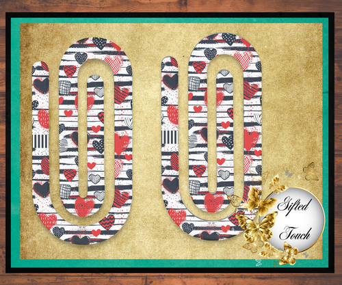 Drawn Heart Paperclip