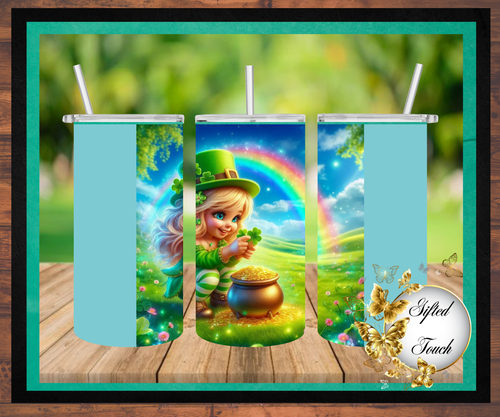 Girl Leprechaun 12 Oz Tumbler