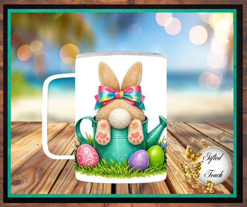 Bunny Rear Steel Mug (12)