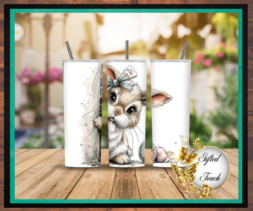 Peek-A-Boo Bunny Tumbler