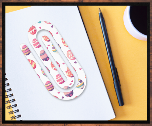 Pink Egg Paperclip