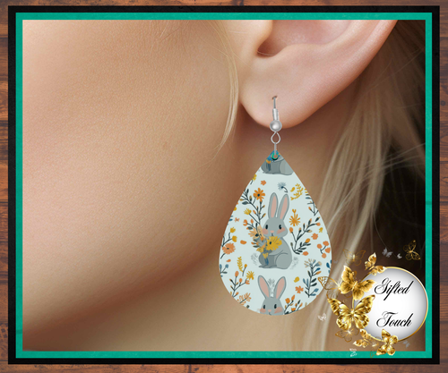 Vintage Bunny Earrings