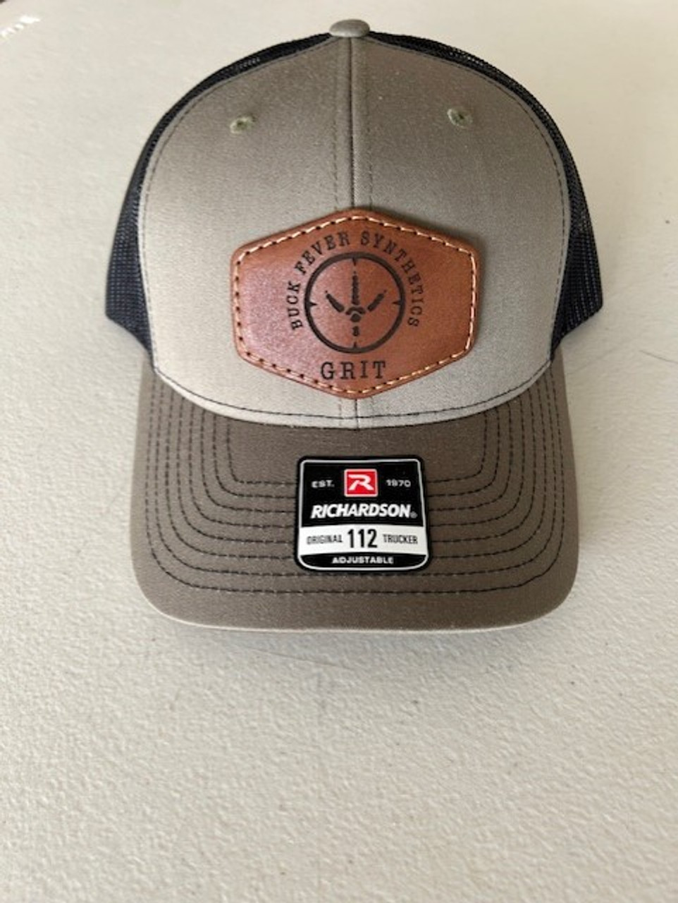 Buck Fever Leather Patch Hat