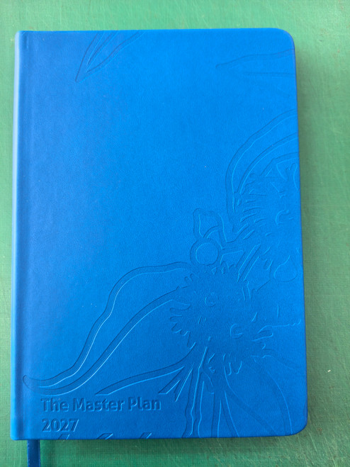 2027  Master Plan Diary Delphinium