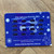 Mini Navy with Silver  Adhesive Monthly Tabs