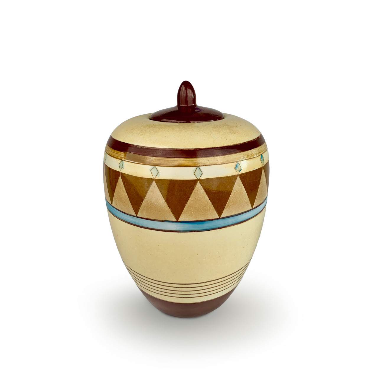 Hilton McConnico Lidded Vase - Russell Brightwell