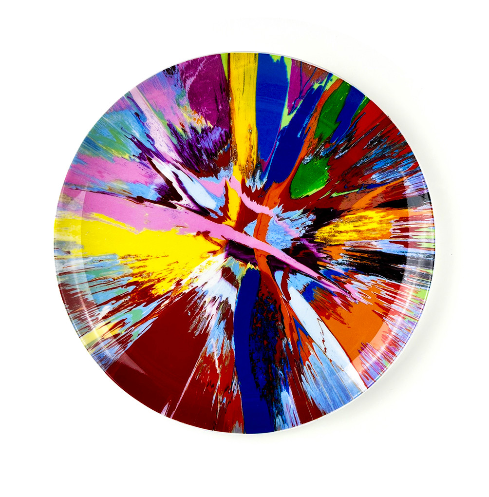 Damien Hirst Spin Plate, 2012 - Russell Brightwell