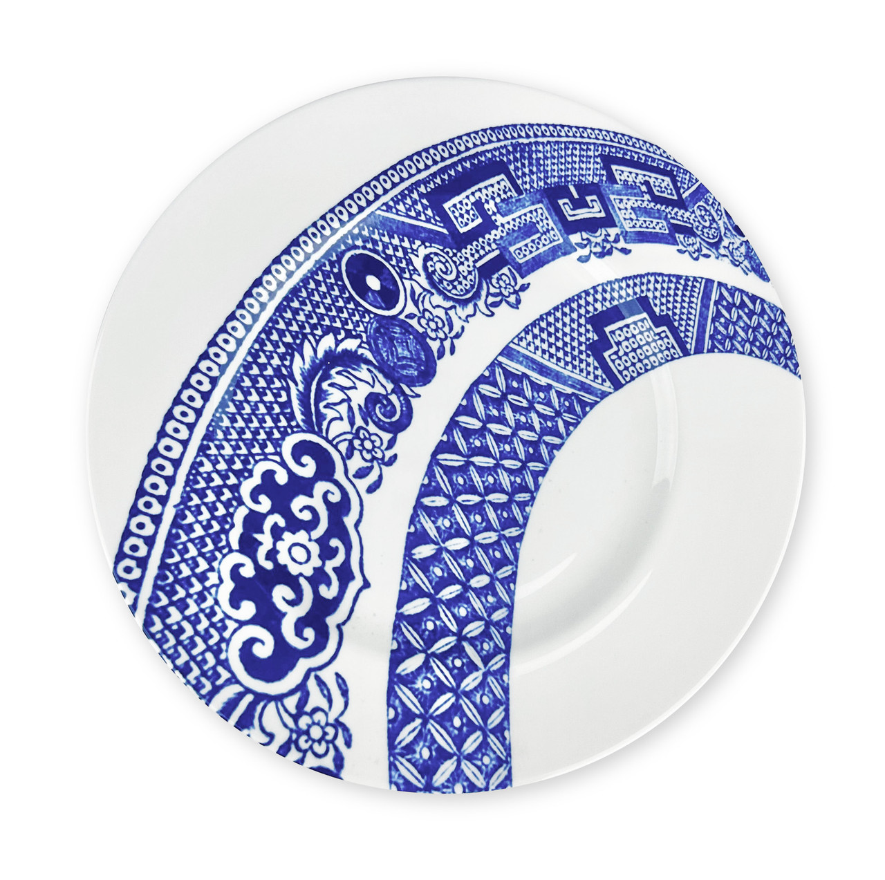 Robert Dawson Wedgwood After Willow No. 3 Border Plate - Russell