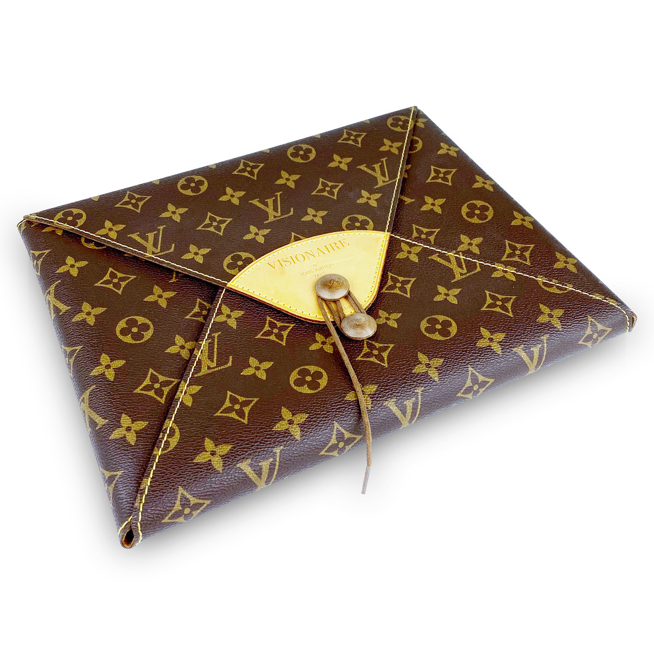 Louis Vuitton VISIONAIRE Monogram Envelope clutch