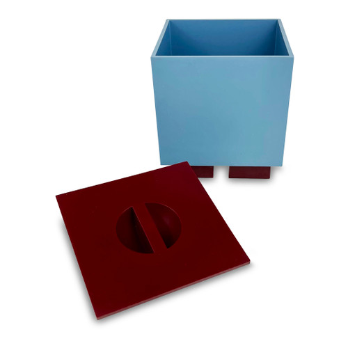 Vintage Alessi x Michael Graves Euclid Canister with lid