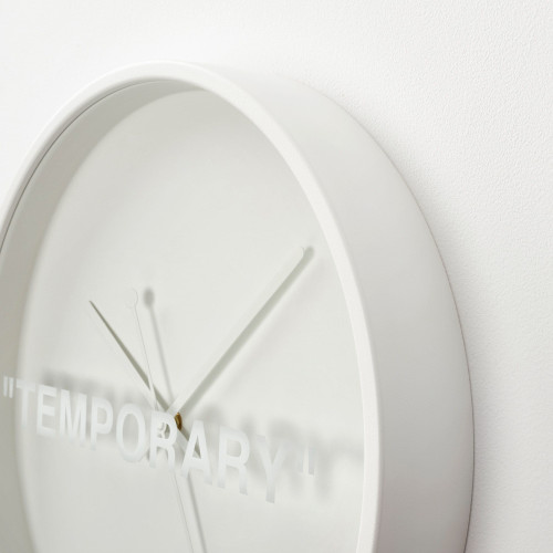 Virgil Abloh x IKEA MARKERAD Wall Clock