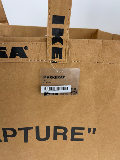 IKEA x Virgil Abloh MARKERAD “SCULPTURE ” Tote Bag