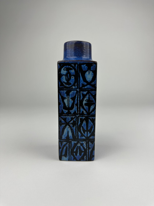 Nils Thorsson Royal Copenhagen Medium Blue BACA Vase - Russell