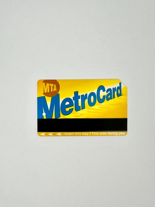 Barbara Kruger MetroCard