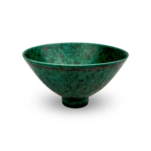 Small Footed Gustavsberg Argenta Bowl