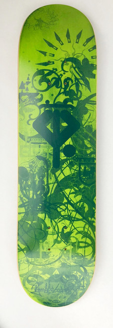 Growing Handplants” Ryan McGinness Skateboard Deck - Russell