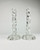 Van Day Truex Tiffany & Co Rock Form Crystal Candlesticks