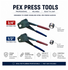 1/2" & 3/4" Compact Crimpmaker for Stainless Sleeves