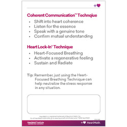 Resilience Advantage Techniques card