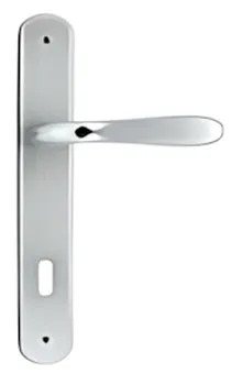 MANIGLIA CHIARA GOCCIA CROMO SATINATO C/PLACCA Q.8X90