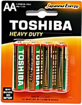 PILE TOSHIBA STILO ZINCO CARBONE 4 PEZZI