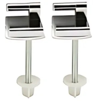 BUSTINA FISSAGGIO WC CERNIERA TUTTA IN METALLO PER SEDILE PLASTICA