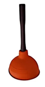 STURATORE GOMMA MEDIO d.120 MANICO IN PLASTICA