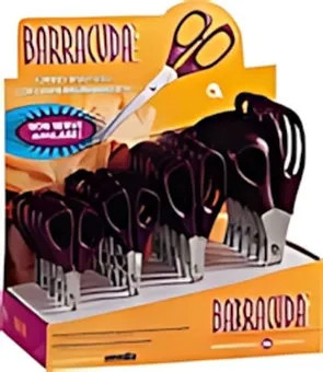 FORBICI CASA MICRODENTATE ESPOSITORE 18 PEZZI