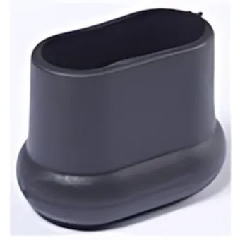 PUNTALE OVALE 40x20 NERO