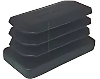 PUNTALE RETTANGOLARE ALETTATO 15x30