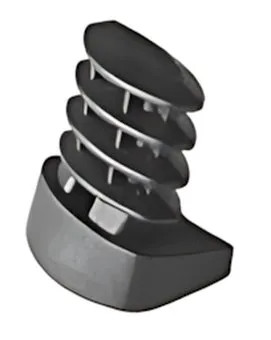 PUNTALE INCLINATO OVALE 15X30