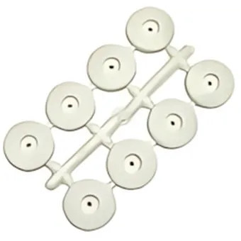 PARACOLPO BASSO 25 BIANCO BS. 8 PEZZI