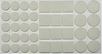 FELTRINO TONDO 18 BIANCO