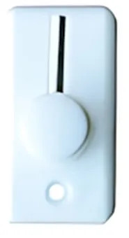 GANCIO BRIS FERMATENDINA ADESIVO PLASTICA BIANCO