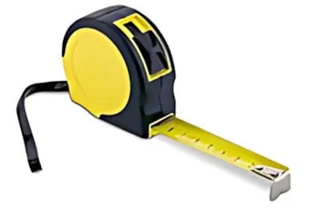 FLESSOMETRO METRO DA MT.10 NASTRO mm.25 TOLSEN