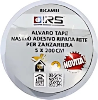 NASTRO RIPARA RETE ZANZARIERA UNIVERSALE DA 5Omm. x MT.2