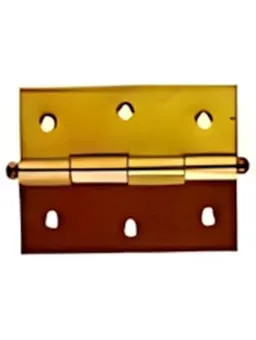 CERNIERA FRESATA OTTONE 40x30