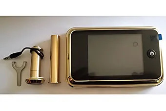 VISORE SPIONCINO DIGITALE PROFESSIONALE ORO LUCIDO