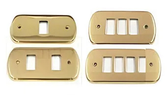 COPRINTERRUTTORE 1 POSTO OTTONE