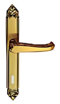 MANIGLIA ROBERTA C/PLACCA Q.8x70