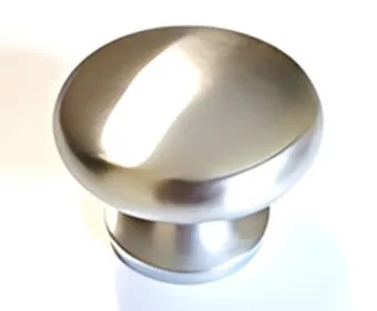 POMO PER PORTA SARA MM.65 CROMO SATINATO