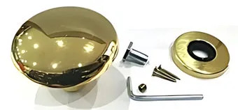 POMO PER PORTA MULTIFUNZIONE FISSO E GIREVOLE ORO LUCIDO