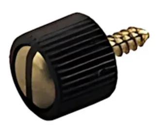 SOSTEGNO OTTONE CON VITE BIANCO