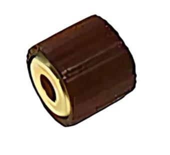 SOSTEGNO OTTONE SENZA VITE NERO