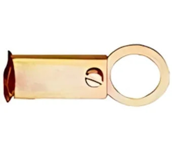 REGGITUBO ARMADIO TONDO CENTRALE FERRO OTTONATO REGOLABILE D.20