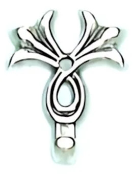 GANCIO FLORENCE ARGENTO SATINATO BISTER DA 4 PZ.