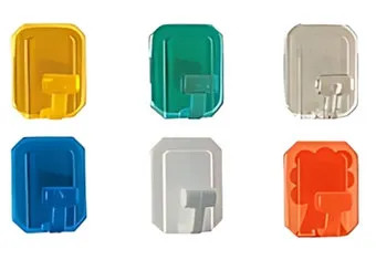 GANCIONE GANCIO ADESIVO BIANCO