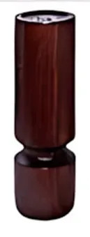 PIEDINO LEGNO NOCE CM.10