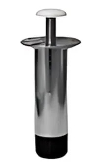 PIEDINO ZINCATO REGOLABILE CM.10