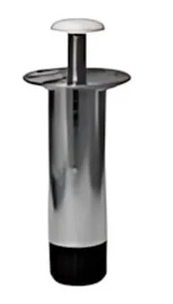 PIEDINO ZINCATO REGOLABILE CM.15